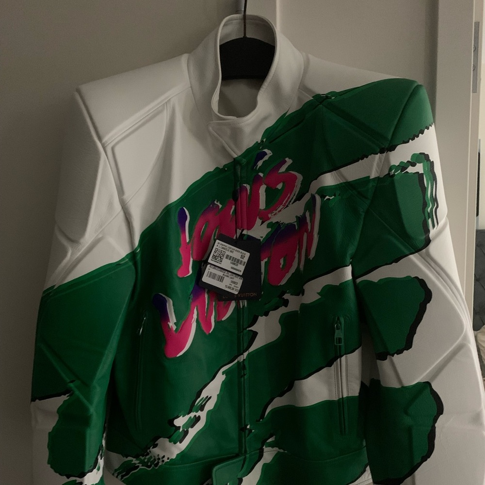 Louis Vuitton Biker Jacket Size 52
